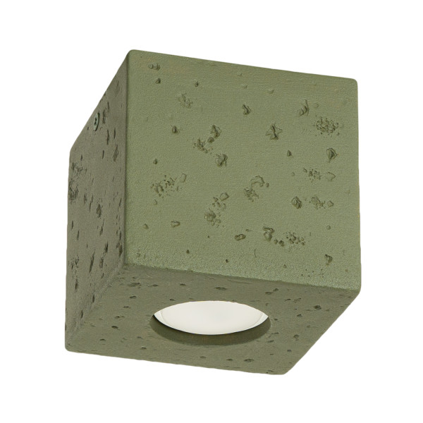 Plafon QUAD beton zielona oliwka 926989