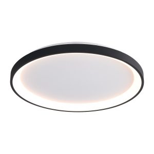 Plafon RADEN okrągły czarny LED 1x50W 58cm 2900lm IP20 Italux 872686 Plafon RADEN okrągły czarny LED 1x50W 58cm 2900lm IP20 Italux 872686