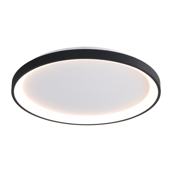 Plafon RADEN okrągły czarny LED 1x50W 58cm 2900lm IP20 Italux 872686