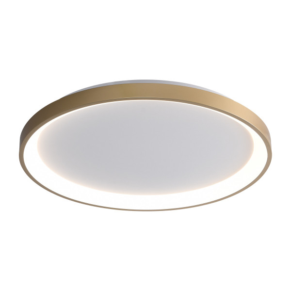 Plafon RADEN okrągły złoty LED 1x50W 58cm 2900lm IP20 Italux 872441