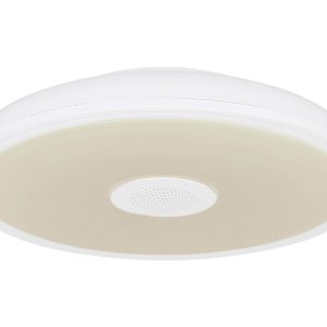 Plafon Raffy LED ze ściemniaczem biało-czarny 52998 Plafon Raffy LED ze ściemniaczem biało-czarny 52998
