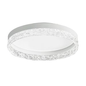 Plafon RANTE z pilotem okrągły biały LED 1x58W 50cm 3190lm IP20 Italux 871136 Plafon RANTE z pilotem okrągły biały LED 1x58W 50cm 3190lm IP20 Italux 871136