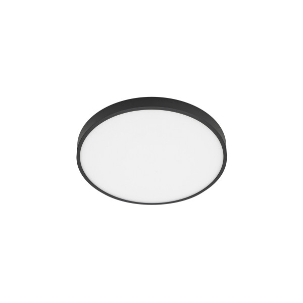 Plafon Riberio 3000K czarny LED 30W biały ciepły 2700lm IP20 Italux 1018482