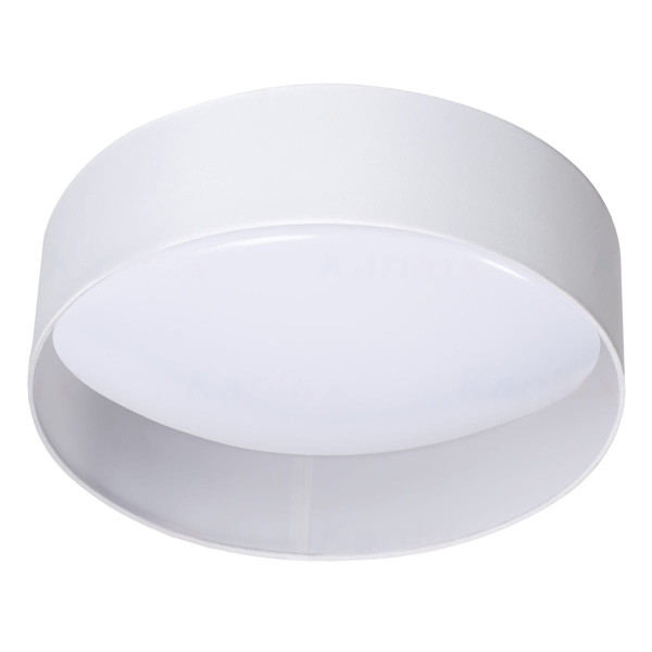 Plafon RIFA okrągły biały LED 1x17.5W 40cm 1500lm IP20 Kanlux 871242