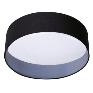 Plafon RIFA okrągły czarno-biały LED 1×17.5W 40cm 1450lm IP20 Kanlux 871117 Plafon RIFA okrągły czarno-biały LED 1×17.5W 40cm 1450lm IP20 Kanlux 871117