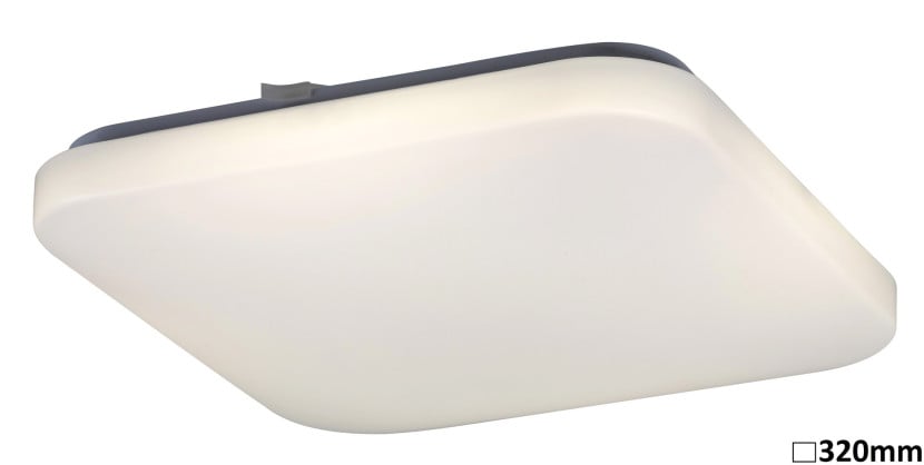 Plafon Rob kwadratowy biały LED 1x32W 32cm 2600lm IP20 Rabalux 876726