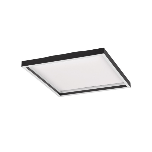 Plafon ROTONDA kwadratowy czarno-biały LED 1x20W 35cm 2600lm IP20 RL 879534