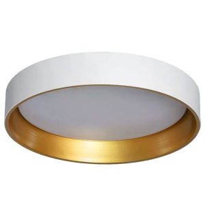 Plafon Royal okrągły biało-złoty LED 1x21W 45cm 2100lm IP20 Abruzzo 872421 Plafon Royal okrągły biało-złoty LED 1x21W 45cm 2100lm IP20 Abruzzo 872421