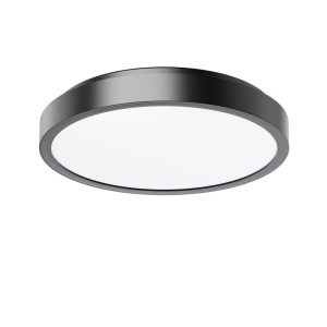 Plafon SAMIRA okrągły czarno-biały LED 1x36W 35cm 2900lm IP44 Rabalux 876814