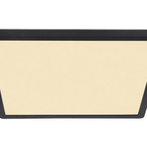 Plafon Sapana LED akrylowy 29 cm biało-czarny 47891