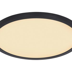 Plafon Sapana LED akrylowy 42 cm czarny 47889