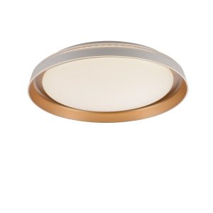 Plafon SATI okrągły mosiądz mat LED 1×23.5W 43cm 2630lm IP20 Just Light 871165
