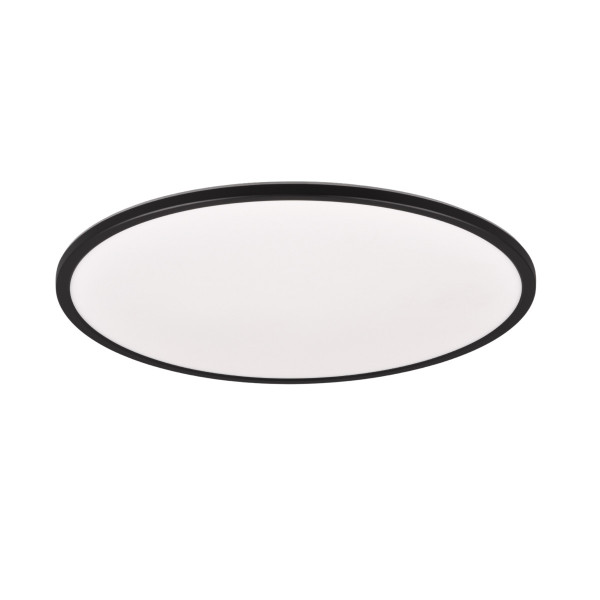 Plafon SCOTT z pilotem okrągły czarno-biały LED 1x30W 50cm 3600lm IP20 RL 871207