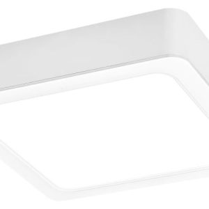 Plafon Shaun2 kwadratowy biały LED 1x24W 22cm 2460lm IP20 Rabalux 876733