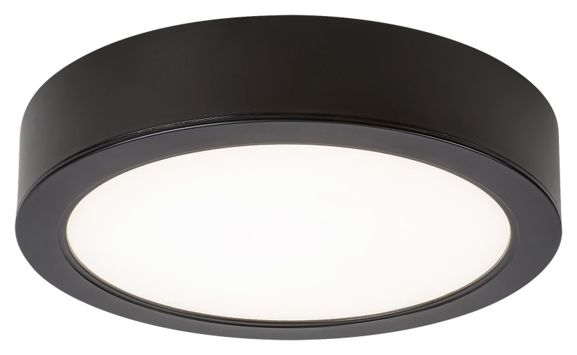 Plafon Shaun2 okrągły czarny LED 1x7W 12cm 630lm IP20 Rabalux 876889
