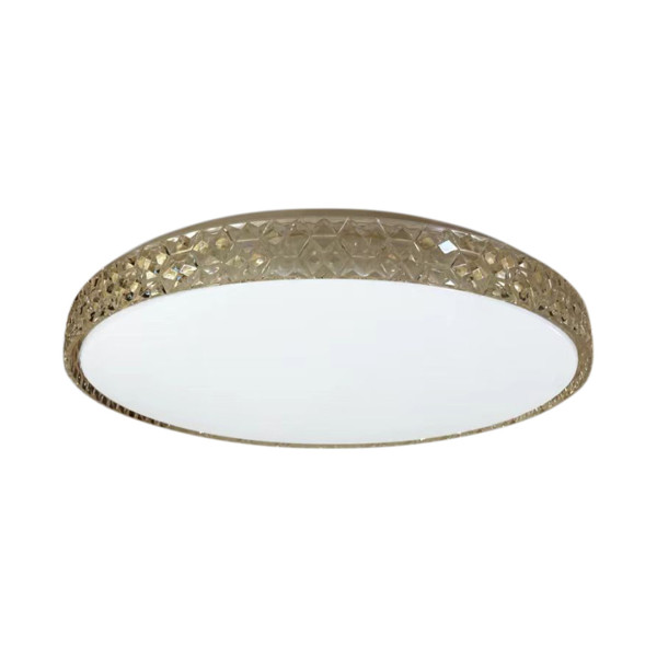 Plafon SHINY okrągły biało-bursztynowy LED 1x34W 49cm 3500lm IP20 Milagro 876879