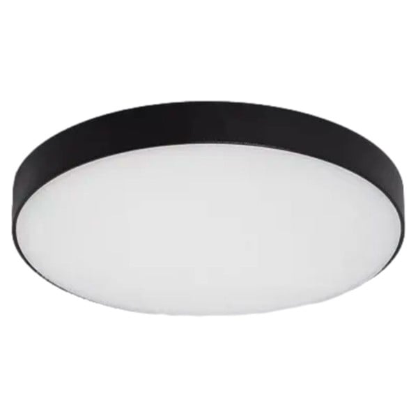 Plafon Simplicate okrągły czarny LED 1x19W 18cm 1900lm IP44 Abruzzo 881231