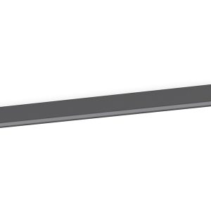 Plafon Soft LED 95 cm aluminiowy szary 44177 Plafon Soft LED 95 cm aluminiowy szary 44177