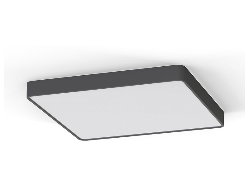 Plafon Soft LED aluminiowy szary 44174