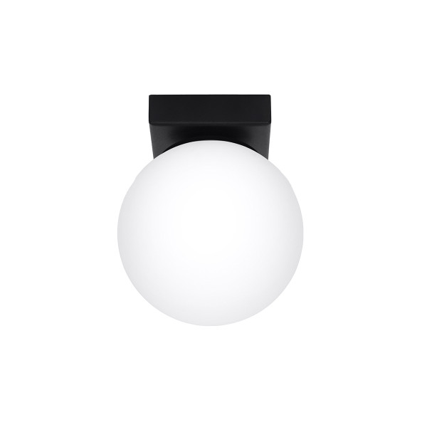Plafon SOLEDA czarno-biały 1xG9x12W wym:14,5x12x12cm IP20 Pure Lume 1017613