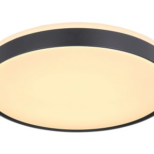 Plafon Sonny LED 49 cm metalowy czarny 47896 Plafon Sonny LED 49 cm metalowy czarny 47896
