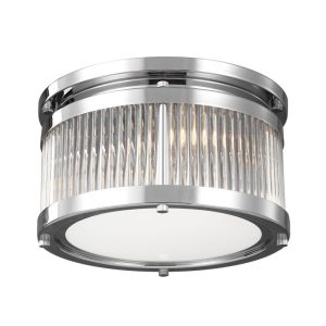 Plafon srebrny okrągły 27,9cm Paulson 3xG9x10W IP44 Feiss 878563 Plafon srebrny okrągły 27,9cm Paulson 3xG9x10W IP44 Feiss 878563