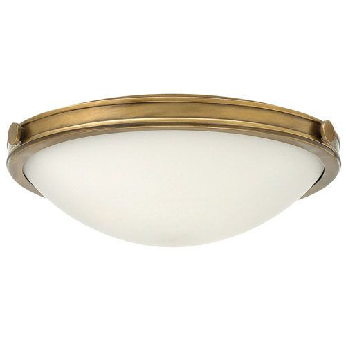Plafon stary mosiądz-biały okrągły 48,3cm Collier 3xE27x60W IP20 Hinkley 1017567