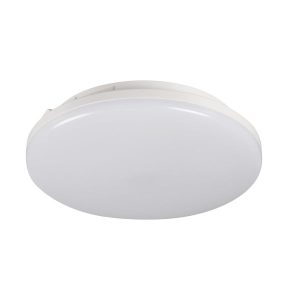 Plafon STIVI okrągły biały LED 1x15W 22cm 1800lm IP65 Kanlux 876910 Plafon STIVI okrągły biały LED 1x15W 22cm 1800lm IP65 Kanlux 876910
