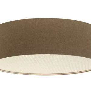 Plafon sufitowy ERUTAN RATTAN 70 brązowy 392179 Plafon sufitowy ERUTAN RATTAN 70 brązowy 392179