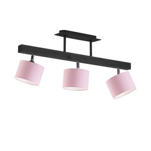 Plafon sufitowy HOLLYWOOD Heban – Jasny Różowy 962259 Plafon sufitowy HOLLYWOOD Heban – Jasny Różowy 962259