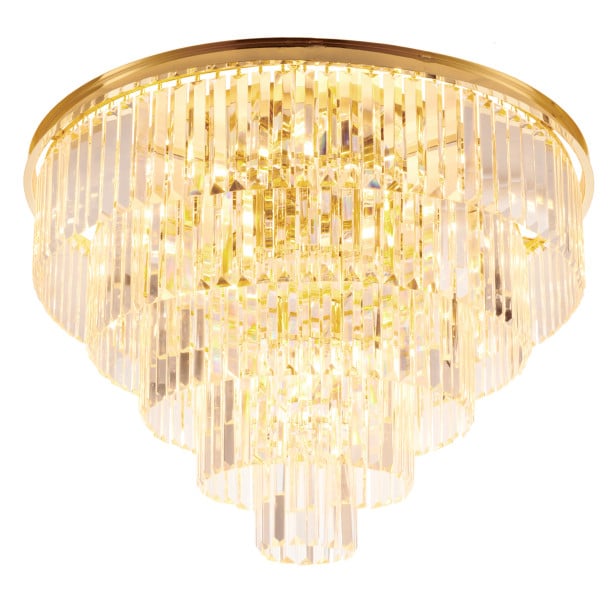 Plafon sufitowy SPLENDORE złoty 80 cm 817656