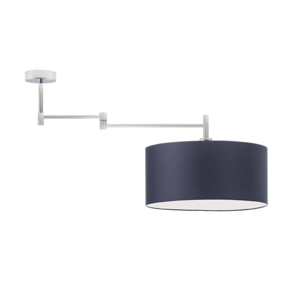 Plafon sufitowy w granatowej odsłonie RANGUN Chrom – Granatowy 870678
