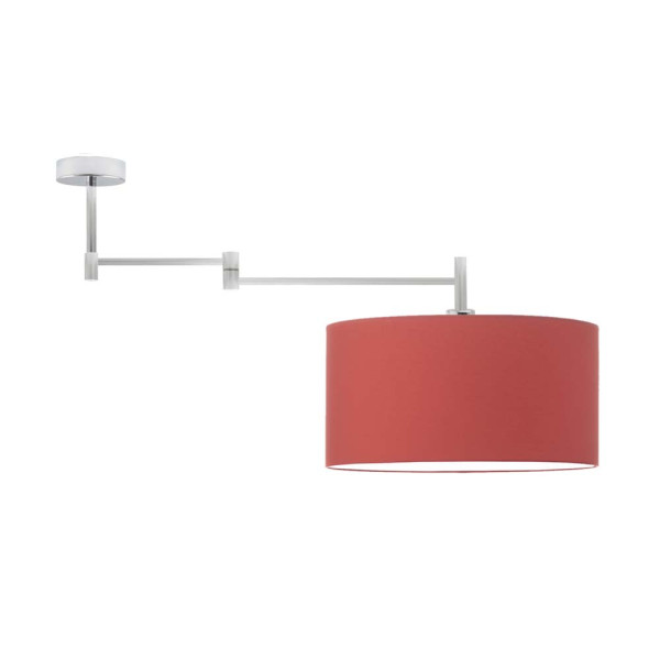 Plafon sufitowy w intensywnym kolorze RANGUN Chrom – Czerwony 870724