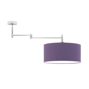Plafon sufitowy z eleganckim fioletem RANGUN Chrom – Fioletowy 870681 Plafon sufitowy z eleganckim fioletem RANGUN Chrom – Fioletowy 870681