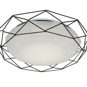 Plafon SVEN okrągły czarno-biały LED 1x24W 43cm 1450lm IP20 Candellux 923551 Plafon SVEN okrągły czarno-biały LED 1x24W 43cm 1450lm IP20 Candellux 923551