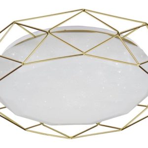 Plafon SVEN okrągły złoto-biały LED 1x24W 43cm 1600lm IP20 Candellux 923554 Plafon SVEN okrągły złoto-biały LED 1x24W 43cm 1600lm IP20 Candellux 923554