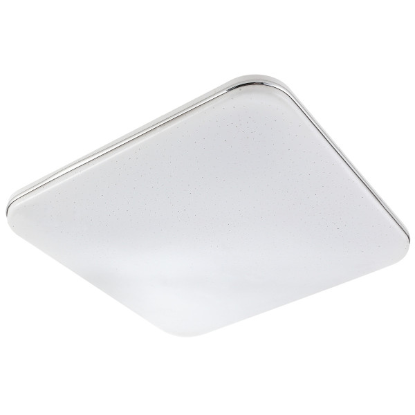 Plafon SYRIUS z pilotem kwadratowy biały LED 1x72W 43,2cm 8000lm IP20 Polux 872497