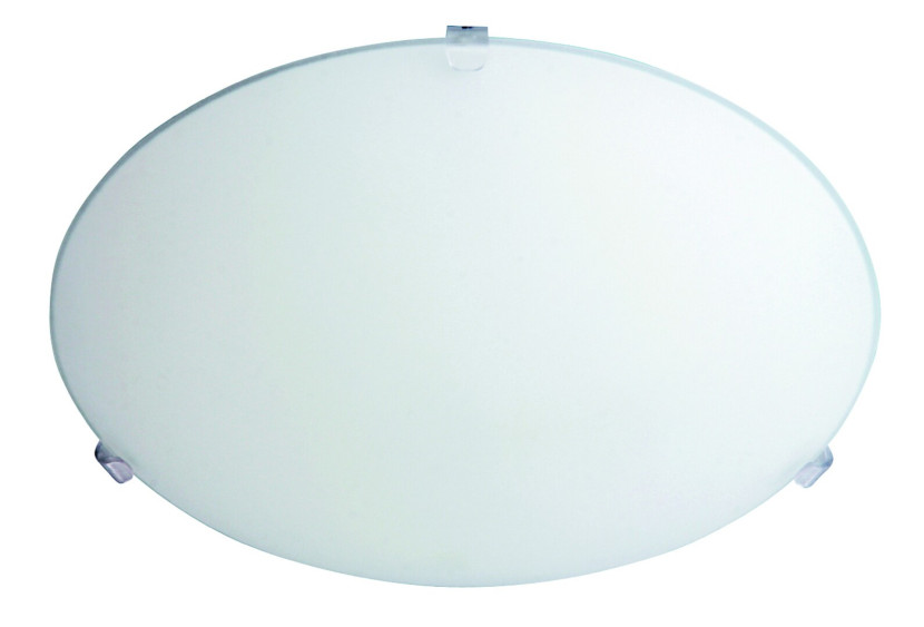 Plafon szkło opalizowano-biały okrągły 25cm Simple 1xE27x60W IP20 Rabalux 881196