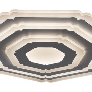Plafon Taneli z pilotem siedmiokątny biały LED 1x41W 50cm IP20 Rabalux 871193 Plafon Taneli z pilotem siedmiokątny biały LED 1x41W 50cm IP20 Rabalux 871193