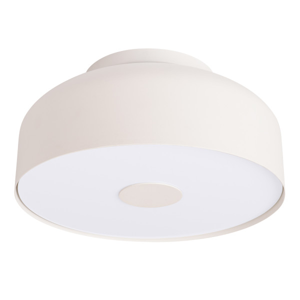 Plafon TEKNAR beżowo-biały 4xE27x15W wym:15x30x30cm IP20 Pure Lume 1018411