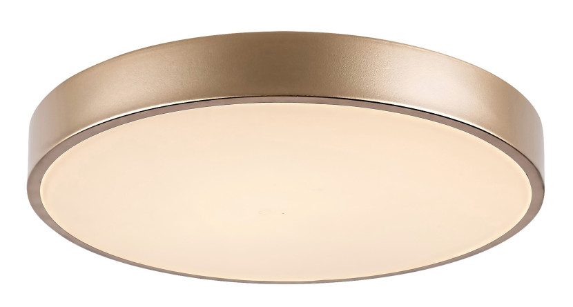 Plafon Tesia okrągły złoto-biały LED 1x36W 40cm 2300lm IP20 Rabalux 872408