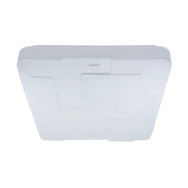 Plafon TETRIS kwadratowy biały LED 1x36W 43cm 2650lm IP44 Struhm 873094
