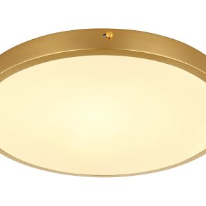 Plafon Tibey LED 35 cm metalowy złoty 133870 Plafon Tibey LED 35 cm metalowy złoty 133870