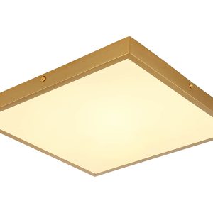 Plafon Tibey LED metalowy złoty 133871 Plafon Tibey LED metalowy złoty 133871