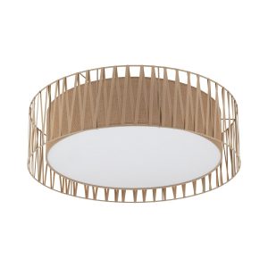 Plafon Tk Lighting Harmony Sabia Beżowa Pleciony Lniany Abażur 6Xe27 979261 Plafon Tk Lighting Harmony Sabia Beżowa Pleciony Lniany Abażur 6Xe27 979261