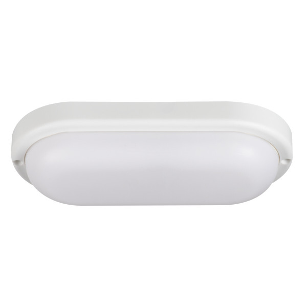 Plafon TOLU owalny biały LED 1x12W 19,5cm 1050lm IP54 Miledo 878521