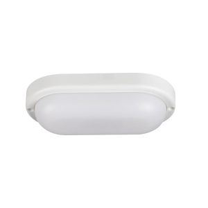 Plafon TOLU owalny biały LED 1x6W 15,8cm 420lm IP54 Neutralna biel Miledo 878513 Plafon TOLU owalny biały LED 1x6W 15,8cm 420lm IP54 Neutralna biel Miledo 878513