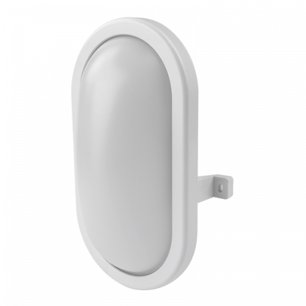 Plafon Torton owalny biały LED 1x12W 21,6cm 960lm IP54 Ecolight 1017994