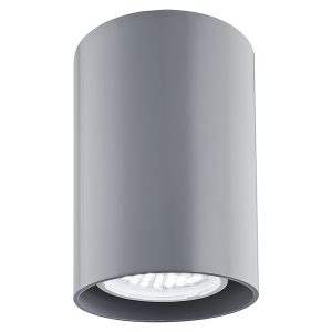 Plafon Tyber aluminiowy szary 14737