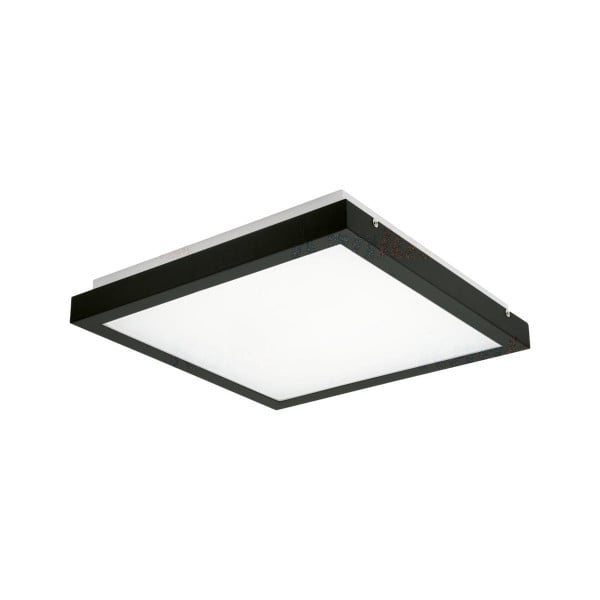 Plafon TYBIA kwadratowy biało-czarny LED 1x25W 32cm 2600lm IP20 Kanlux 876739